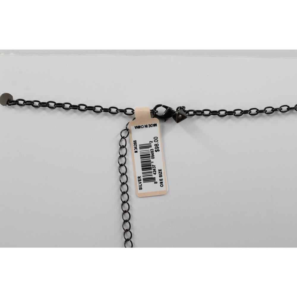 Rebecca Minkoff Cascading Crystal Fringe Statement Necklace $98 Tags #RM259 - Picture 2 of 4